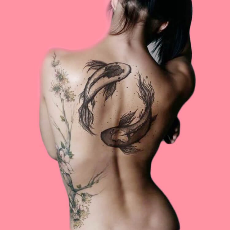 30+ Amazing Animal Back Tattoo designs to try 16