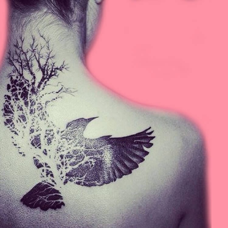 30+ Amazing Animal Back Tattoo designs to try 22